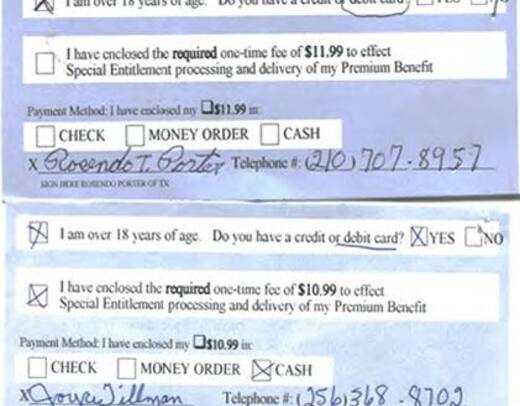 Paid entry coupons sweepstakes leads